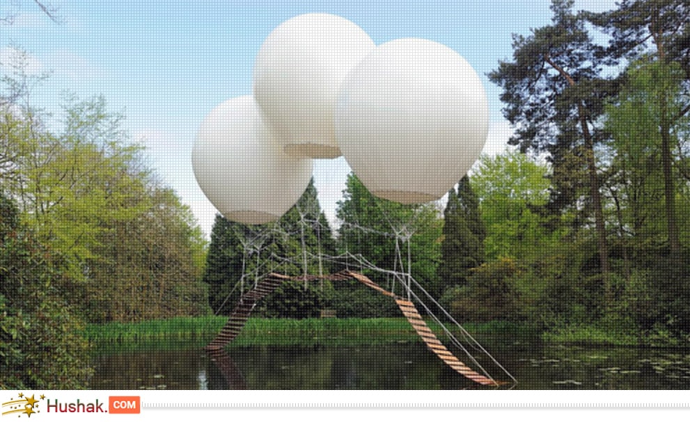 Необычные и странные мосты. Мост Обезьян, Великобритания