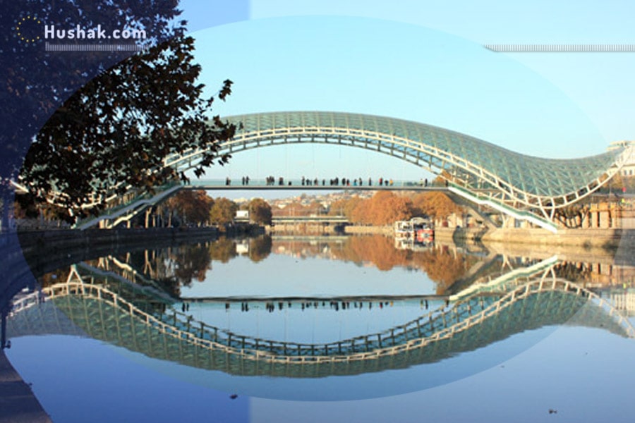 Необычные и странные мосты. Мост Мира, Грузия