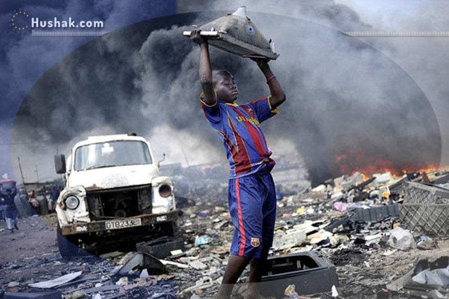 Наиболее загрязненные города планеты. Агбогблоши, Гана