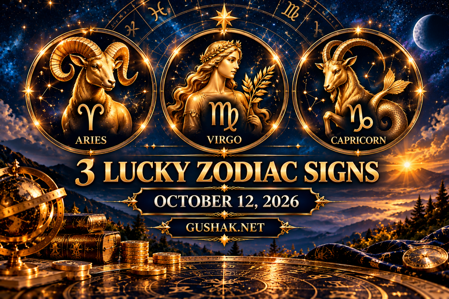 3 знака, которым повезет 12 октября 2026 года: всем нравятся идеи Козе