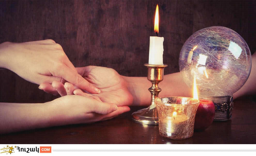 Ուղեղի գիծը հիրոմանտիայում