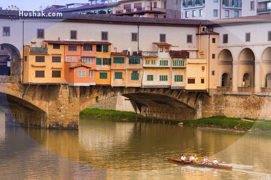 Անսովոր կամուրջներ. Պոնտե Վեկո բնակելի կամուրջը, Իտալիա