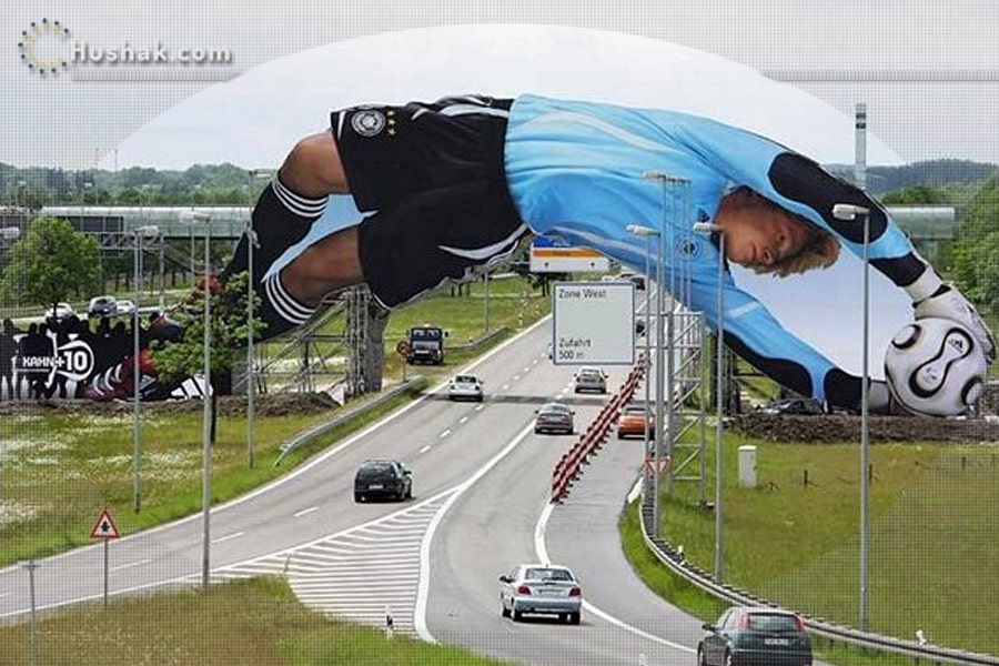 Անսովոր կամուրջներ. Ֆուտբոլային կամուրջ, Գերմանիա