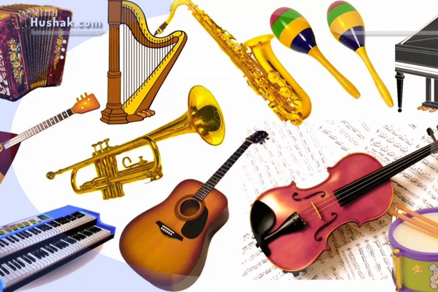Երազահան. Երաժշտական գործիքներ