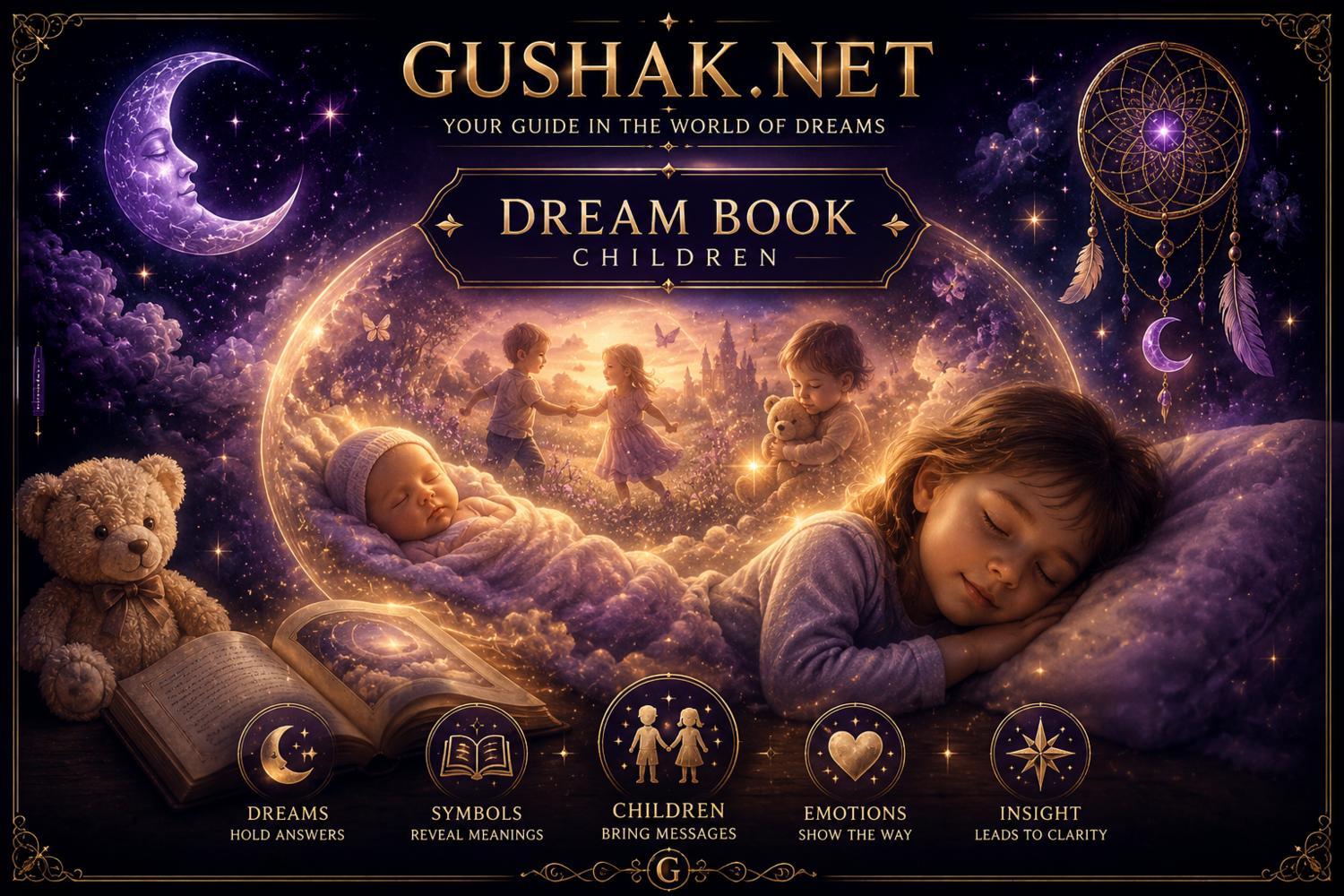 Երազում երեխա տեսնել — Երազահան Gushak.net